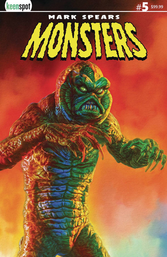 MARK SPEARS MONSTERS #5 CVR G (METAL COVER) VAR
