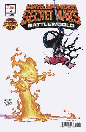 PREORDER 27/12/23 MARVEL SUPER HEROES SECRET WAR BATTLEWORLD #2 SKOTTIE YOUNG VAR