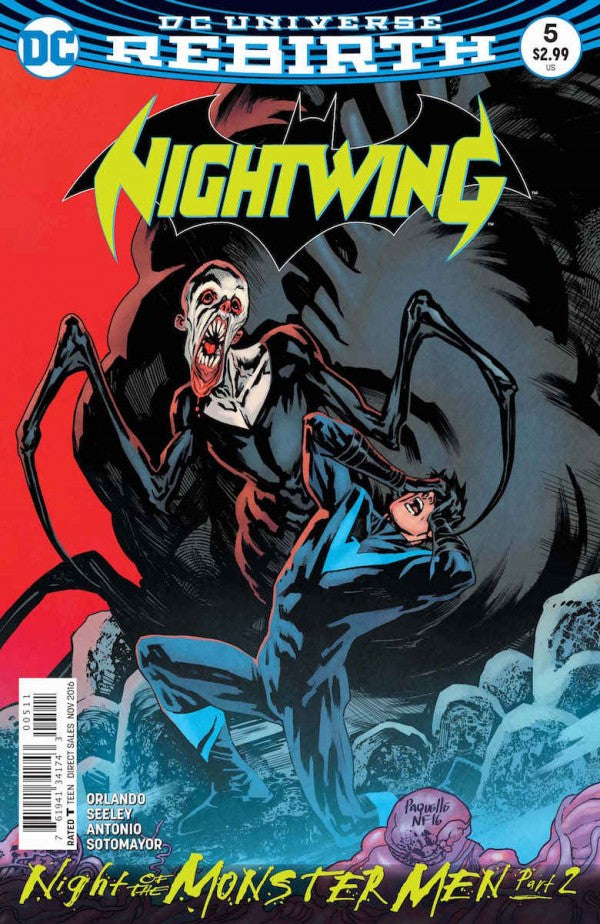 NIGHTWING #5 CVR A YANICK PAQUETTE (MONSTER MEN)