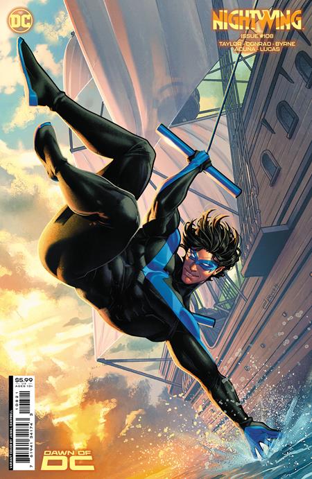 PREORDER 21/11/23 NIGHTWING #108 CVR B JAMAL CAMPBELL CARD STOCK VAR