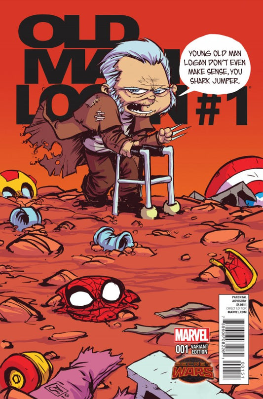 OLD MAN LOGAN #1 SKOTTIE YOUNG VAR NM+