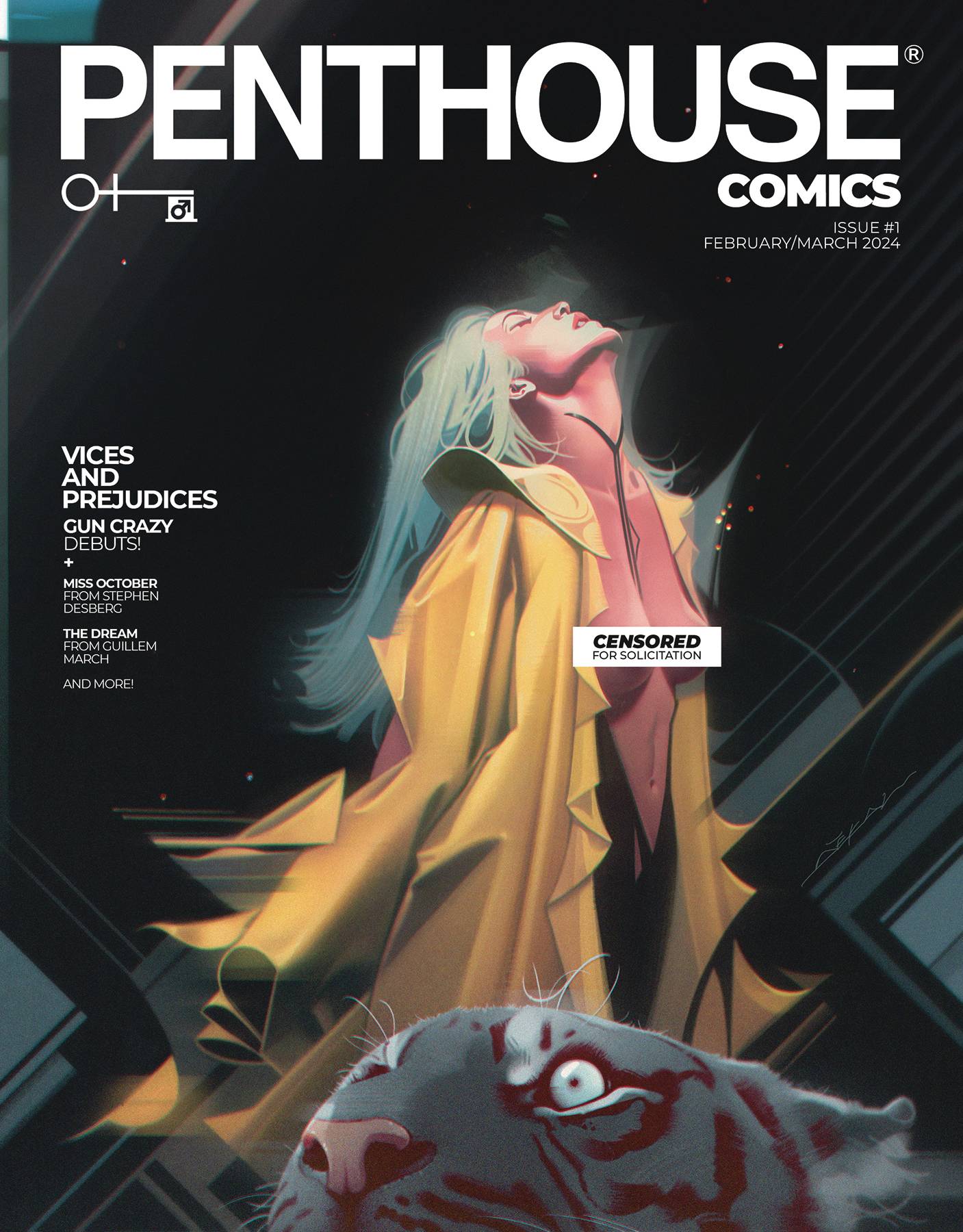 PENTHOUSE COMICS #1 CVR B POLYBAG DEKAL (MR) - PREORDER 14/2/24