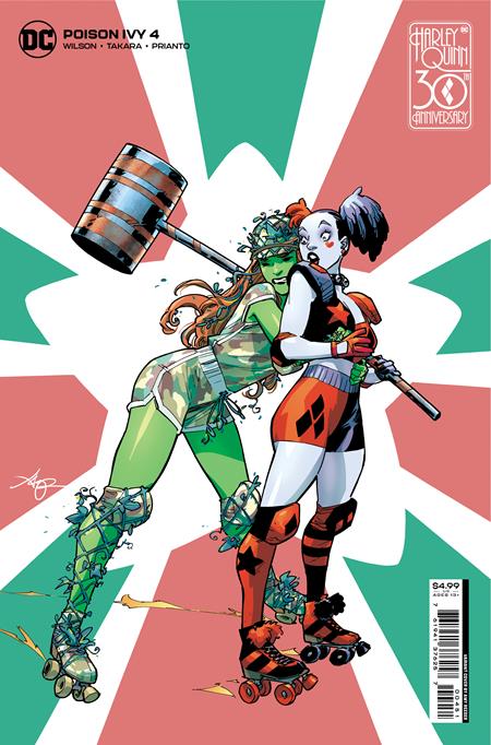 POISON IVY #4 CVR D AMY REEDER HARLEY QUINN 30TH ANNIVERSARY CARD STOCK VAR