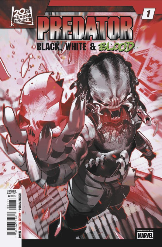 Predator: Black, White & Blood #1 - PRE-ORDER ETA 9/7/25