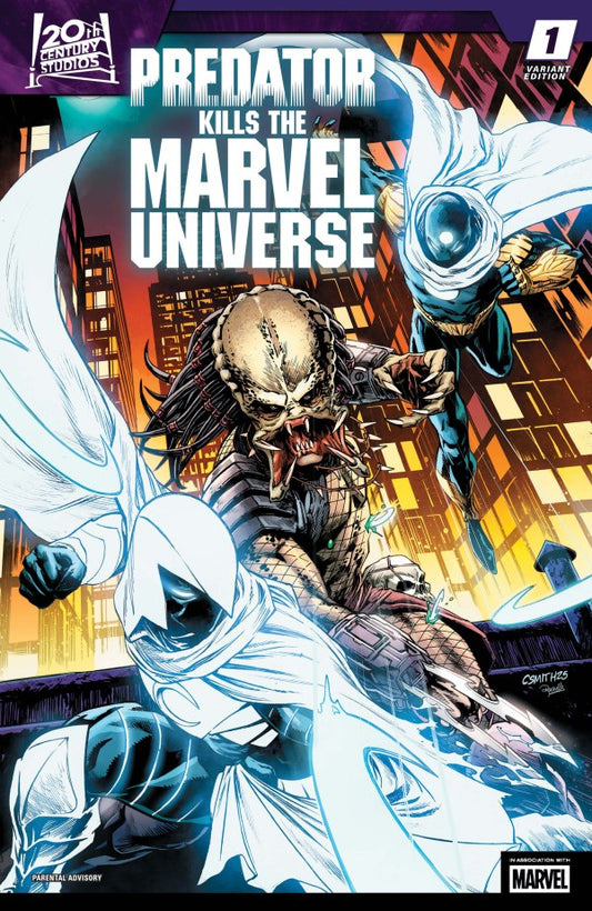 Predator Kills the Marvel Universe #1 Cory Smith Hunting the Hunters Variant