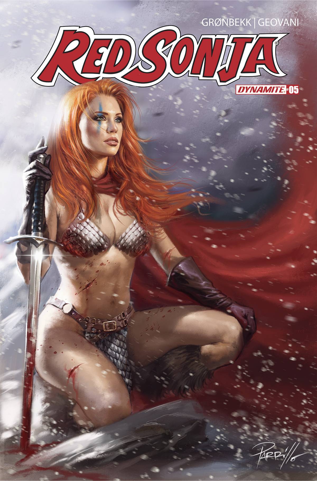 RED SONJA #5 CVR A LUCIO PARILLO