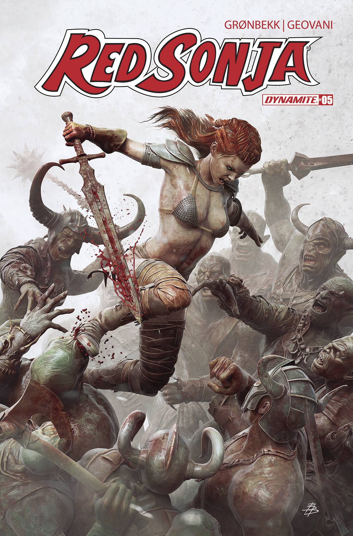 RED SONJA #5 CVR B BJORN BARENDS