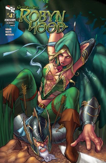 GRIMM FAIRY TALES PRESENTS: ROBYN HOOD #4 (OF 5) CVR A ALE GARZA (MR)