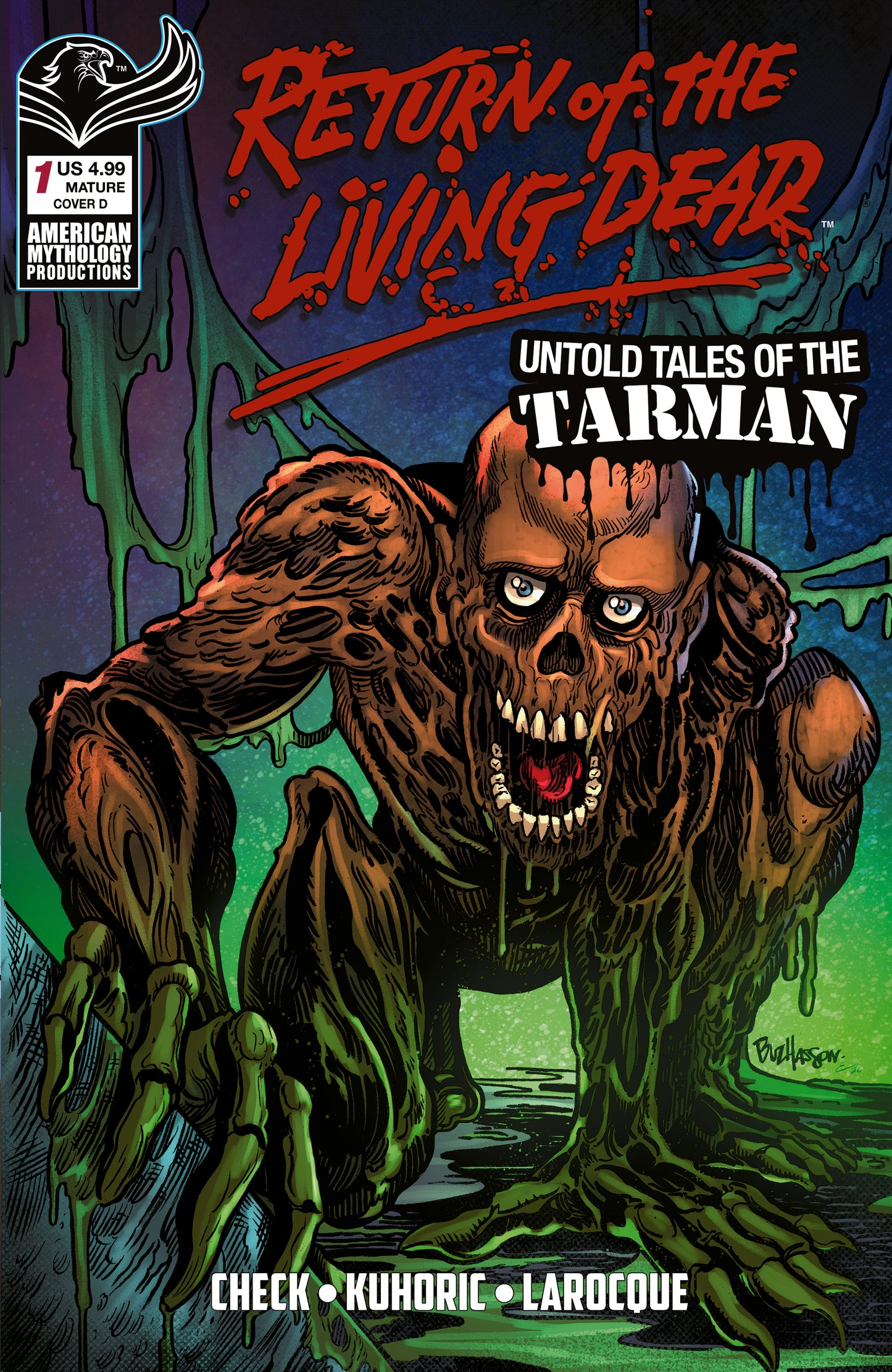 RETURN LIVING DEAD UNTOLD TALES OF TARMAN #1 CVR D BUZ HASSON VAR (MR)  - PREORDER (FOC 18/5/26) - DUE IN STOCK 10/6/26