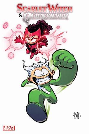 SCARLET WITCH AND QUICKSILVER #1 SKOTTIE YOUNG VAR - PREORDER 14/2/24