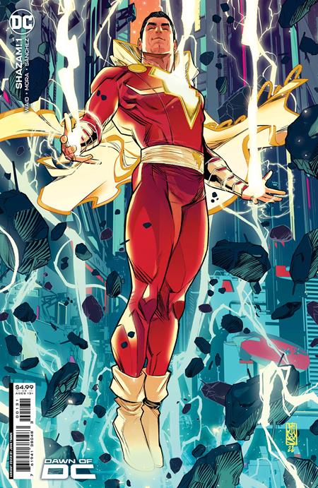 SHAZAM #1 CVR C JOHN TIMMS CARD STOCK VAR