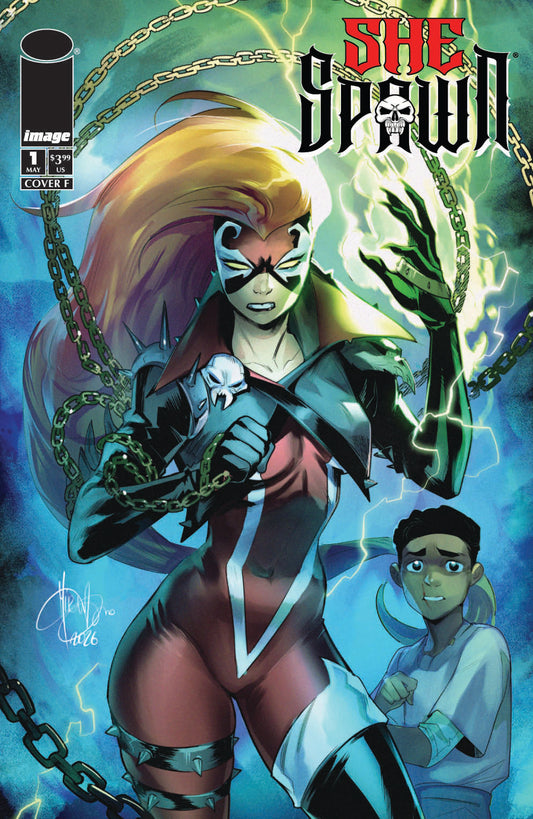 SHE-SPAWN #1 (OF 5) CVR F MIRKA ANDOLFO VAR - PREORDER (FOC 13/4/26) DUE IN STORE 6/5/26
