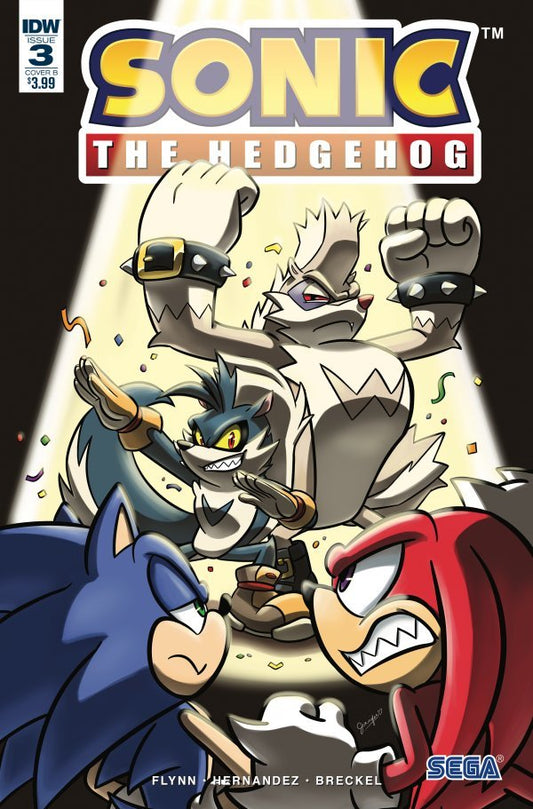 Sonic the Hedgehog #3 Cover B Jen Hernandez Variant