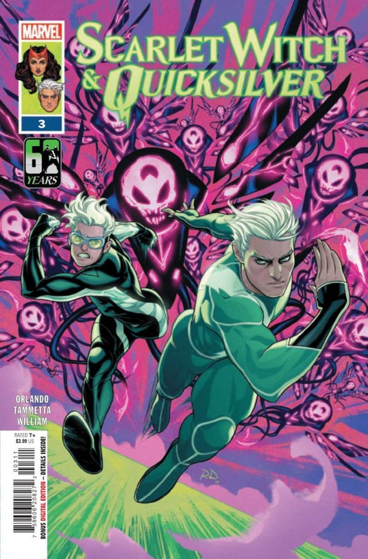 SCARLET WITCH & QUICKSILVER #3 (OF 4) CVR A RUSSELL DAUTERMAN