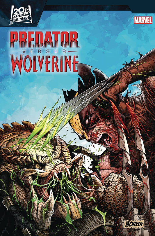 PREDATOR VS WOLVERINE #1 STEVE MCNIVEN VAR