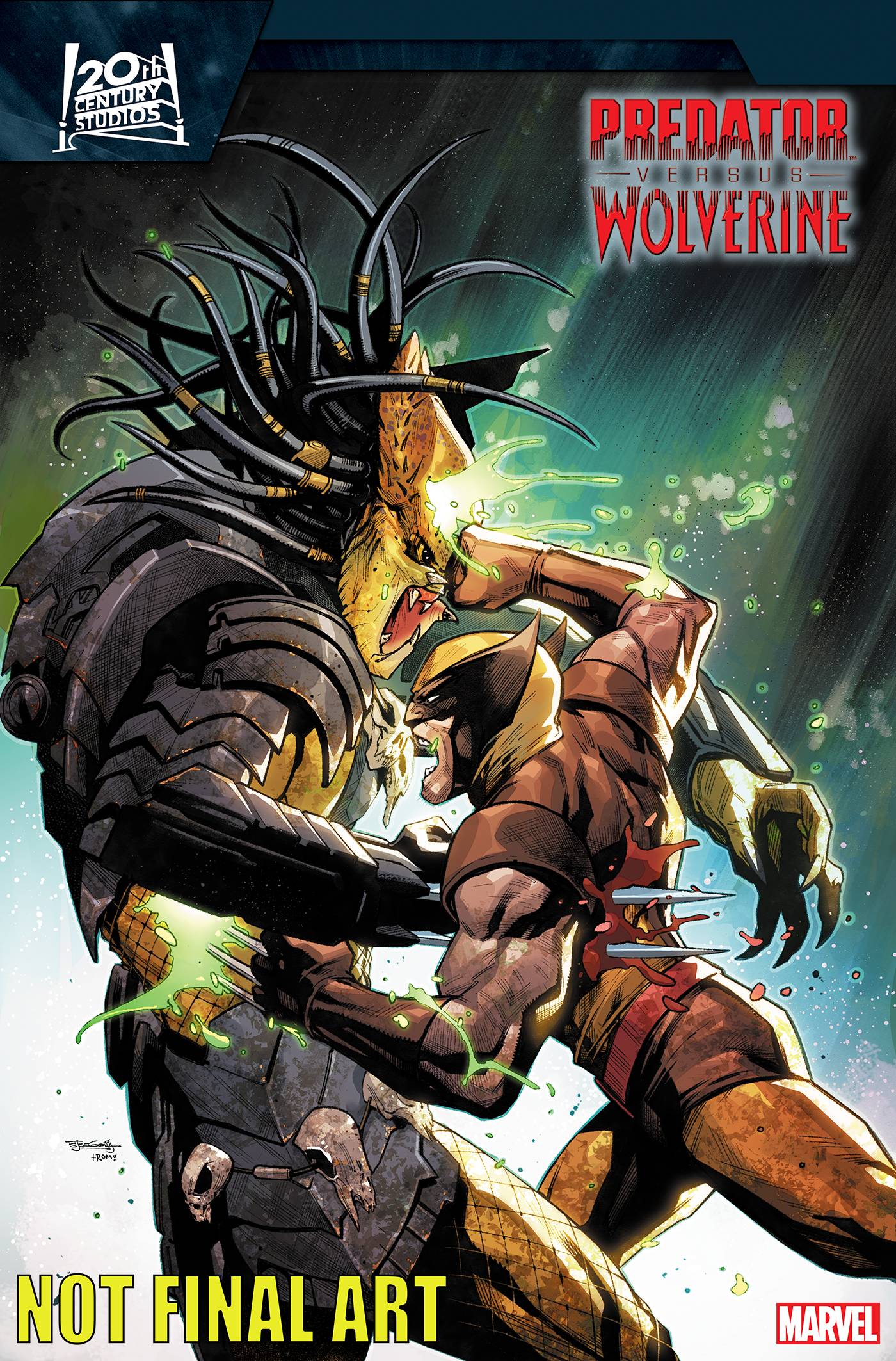 PREDATOR VS WOLVERINE #1 STEPHEN SEGOVIA VAR