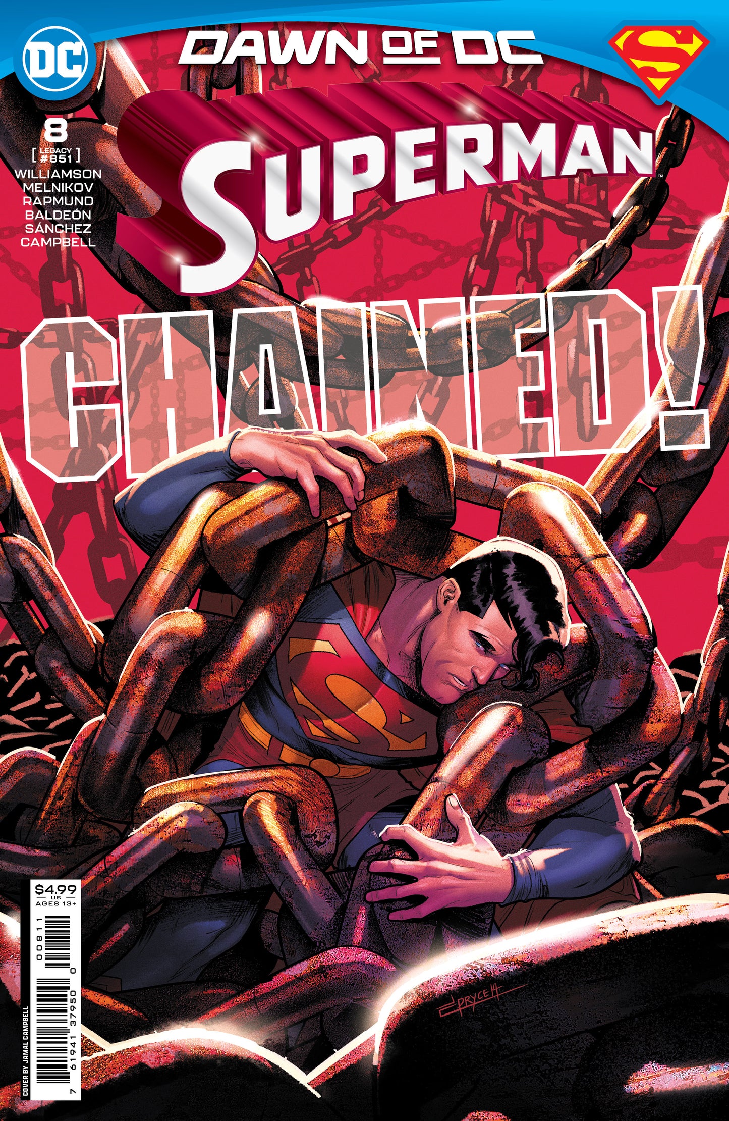 SUPERMAN #8 CVR A JAMAL CAMPBELL