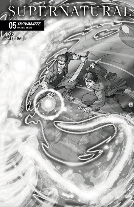 SUPERNATURAL #5 CVR F INC 1:10 ALFREDO CARDONA LINE ART VAR - DUE 25/2/26