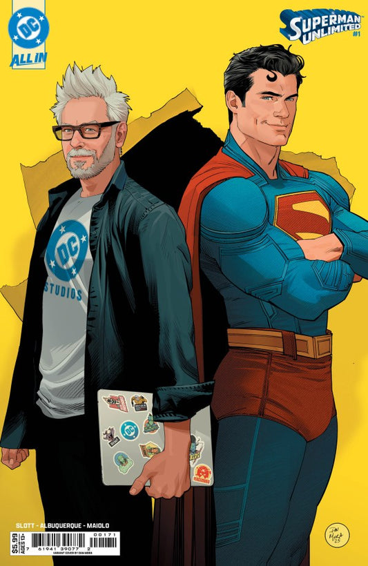 Superman Unlimited #1 Cover F Dan Mora James Gunn Cameo Variant - HOT BOOK!