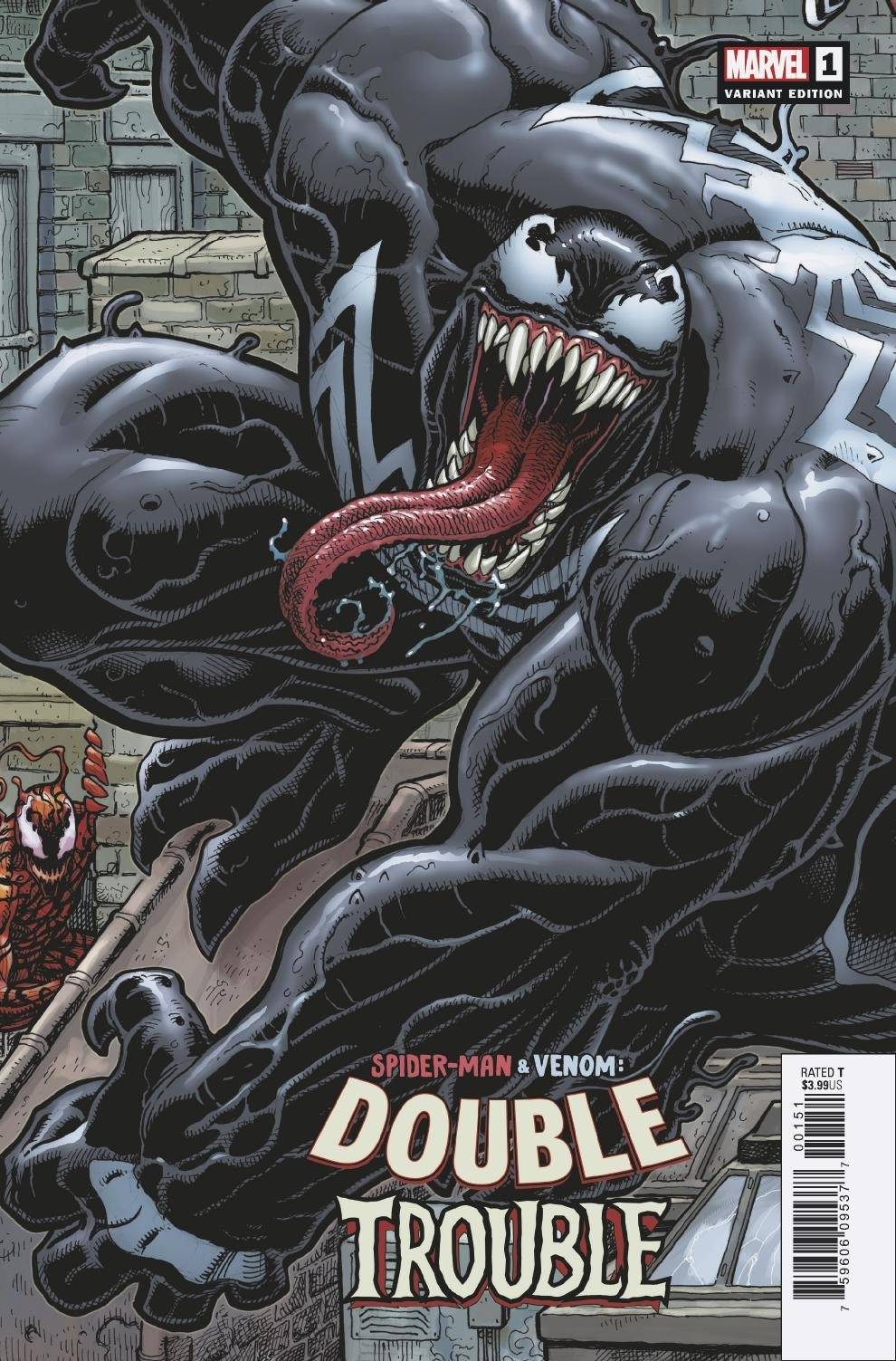 SPIDER-MAN & VENOM DOUBLE TROUBLE #1 (OF 4) ADAMS VAR