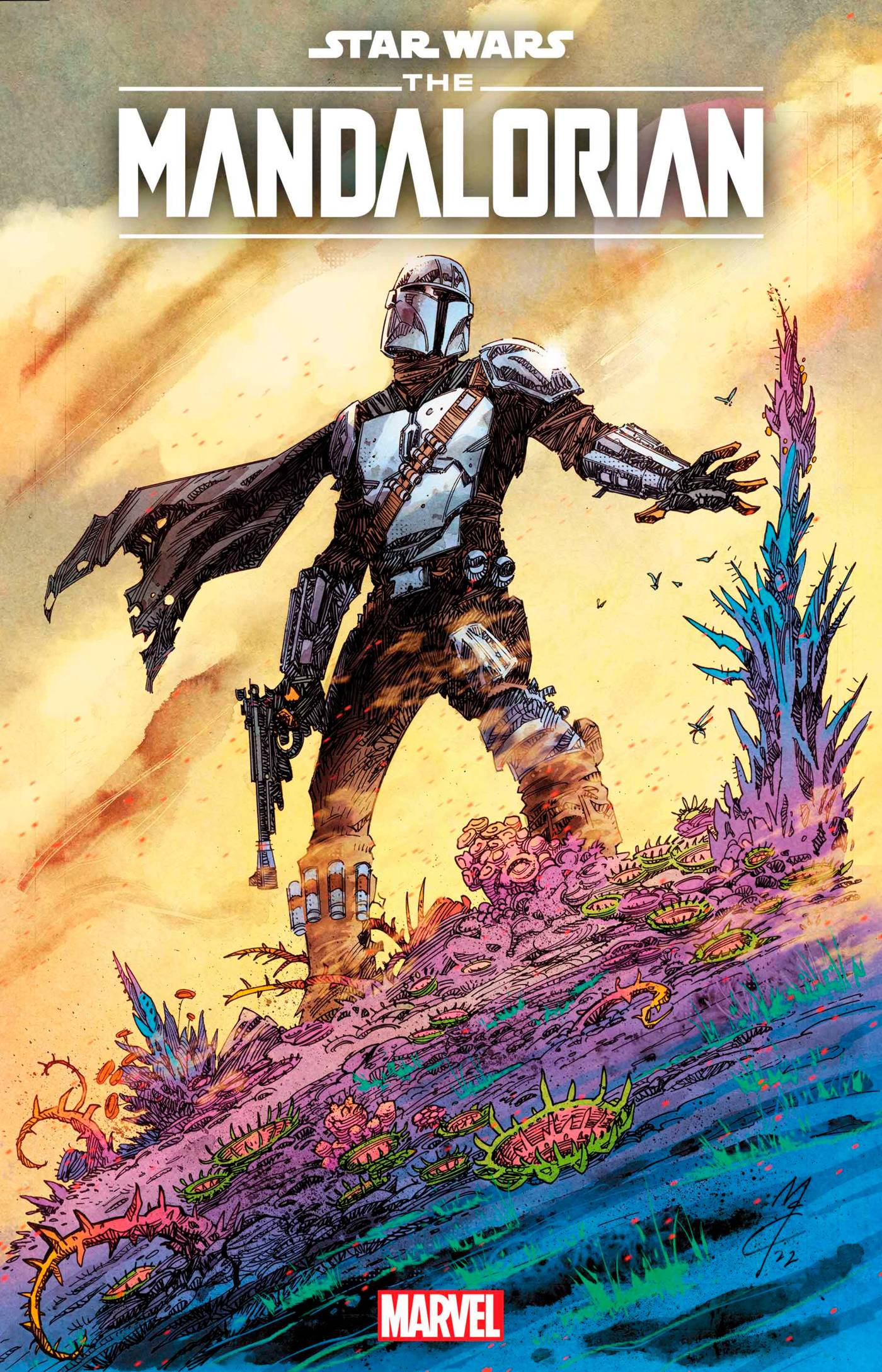 STAR WARS MANDALORIAN SEASON TWO #6 JOHN MCREA VAR