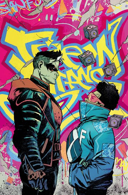 TEEN TITANS #1 CVR G INC 1:25 SANFORD GREENE CARD STOCK VAR - PREORDER (FOC 10/8/26) DUE IN STORE 2/9/26 - NOT FINAL COVER