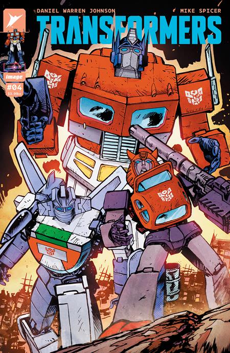 TRANSFORMERS #4 CVR A WARREN JOHNSON & SPICER