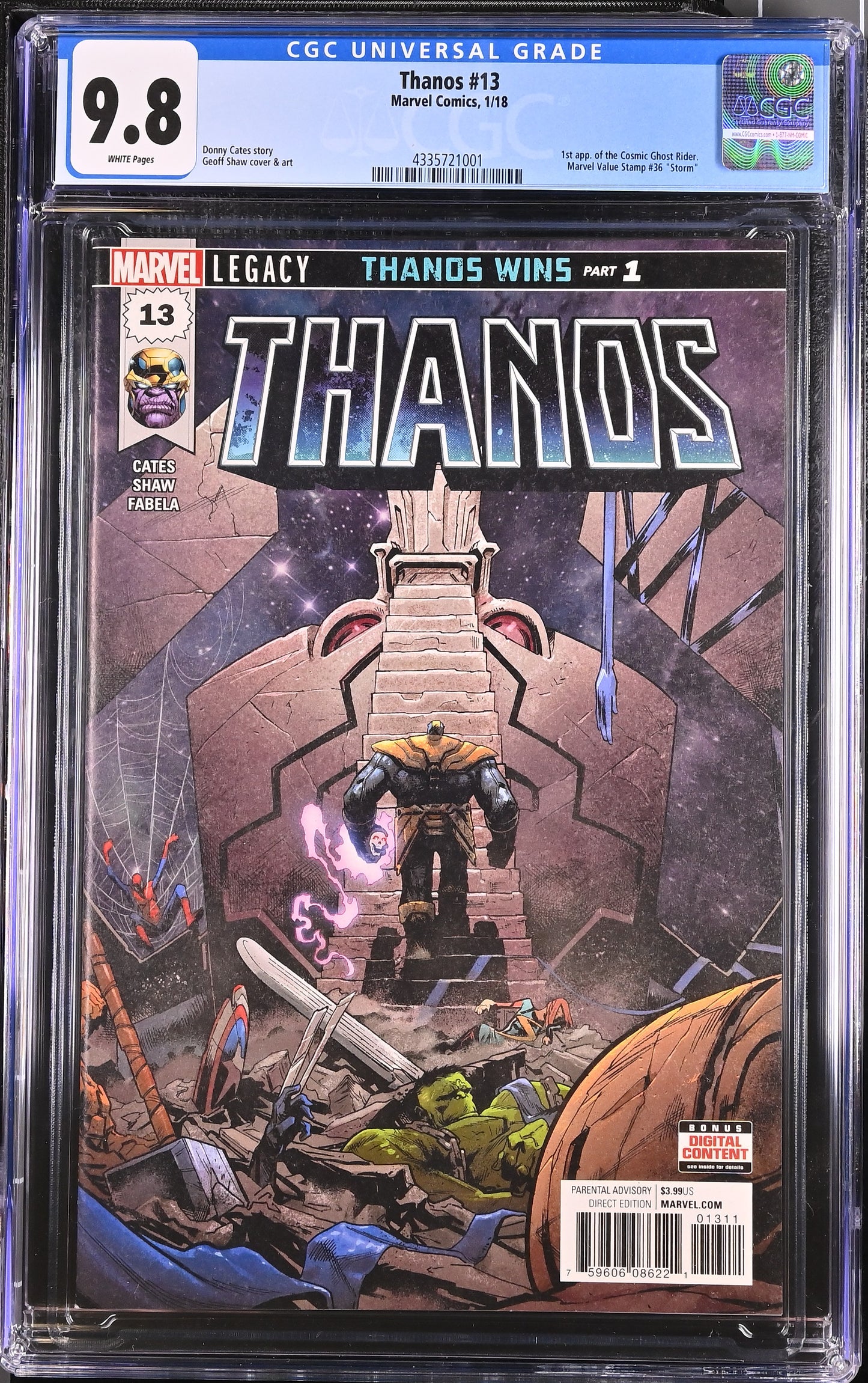 THANOS #13 CGC 9.8