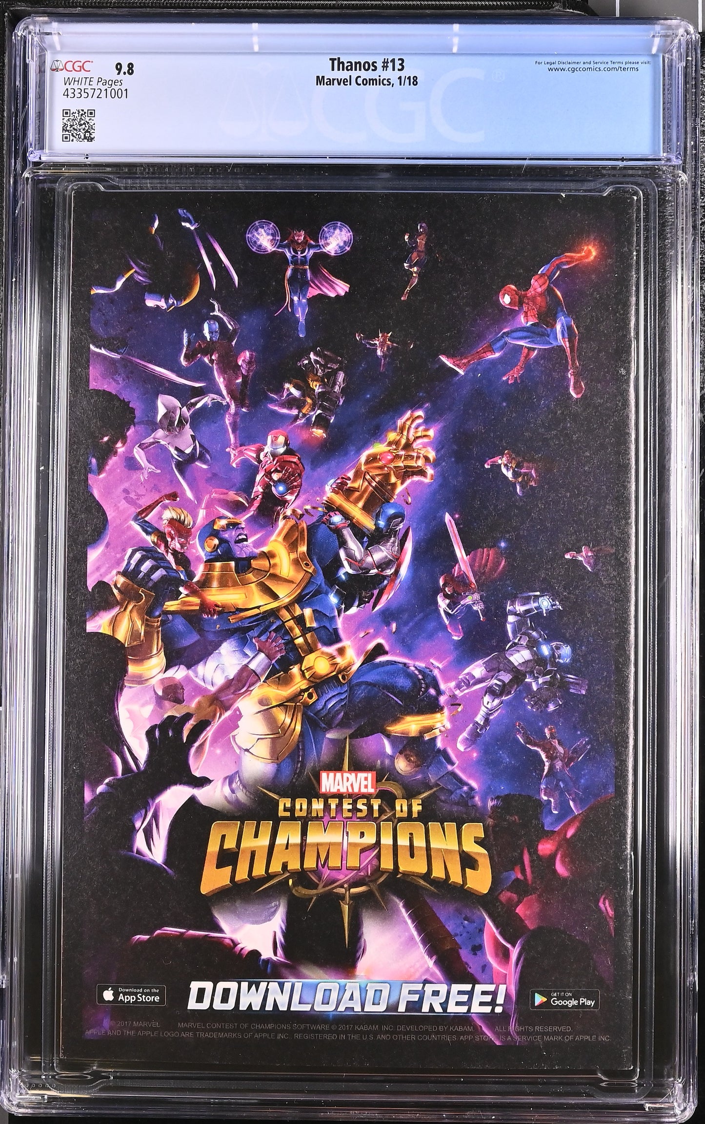 THANOS #13 CGC 9.8