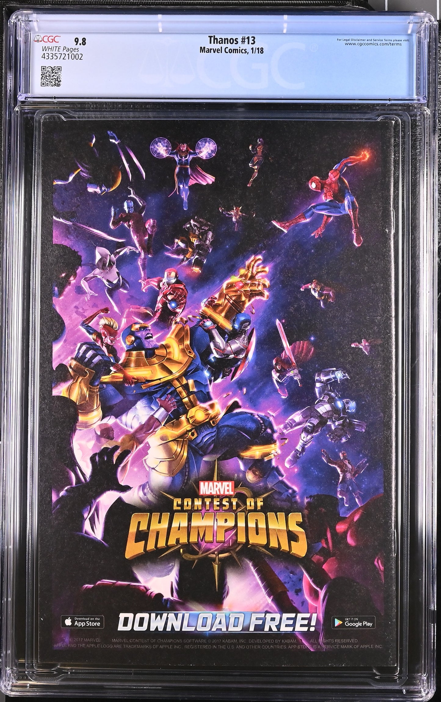 THANOS #13 CGC 9.8