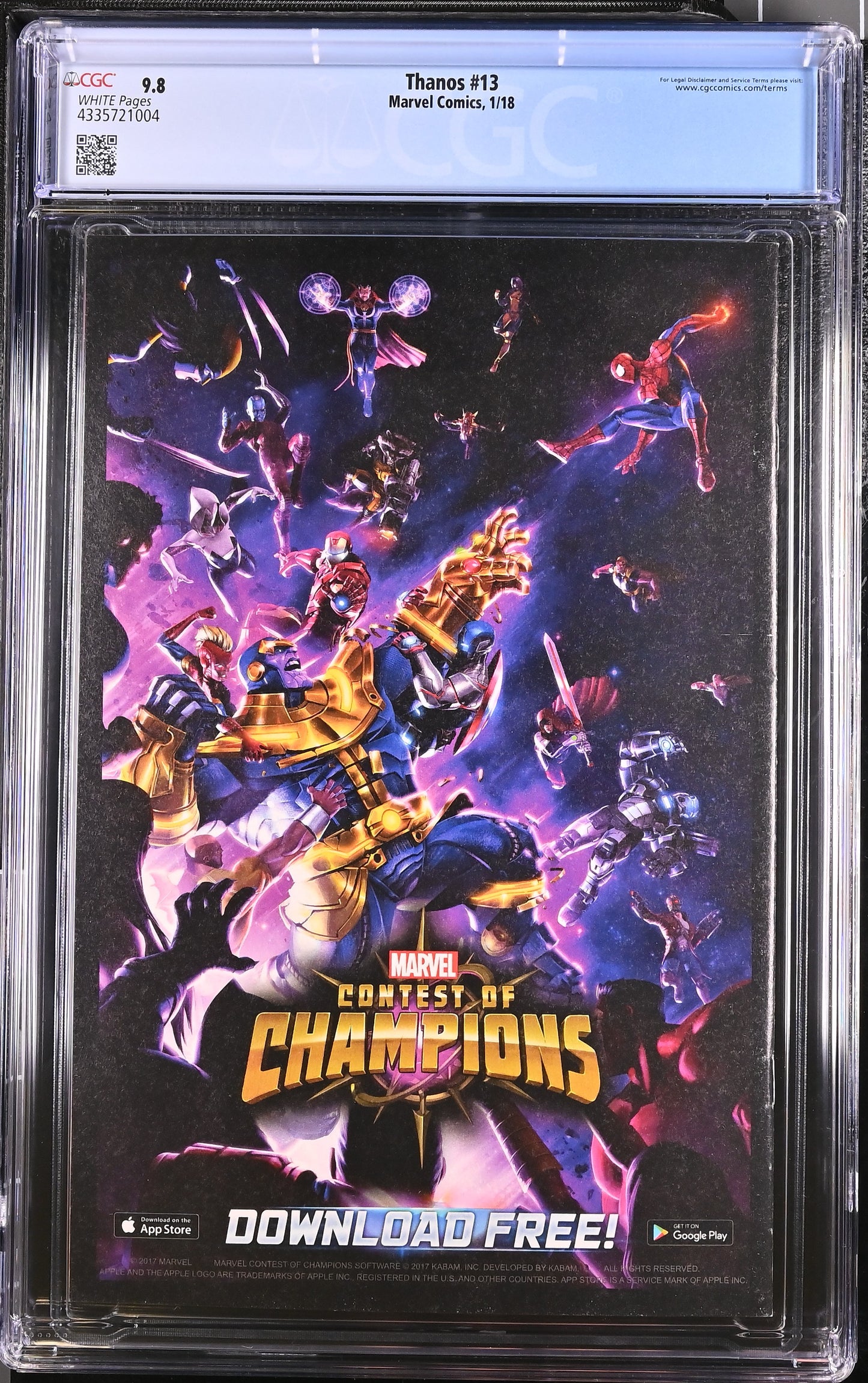 THANOS #13 CGC 9.8