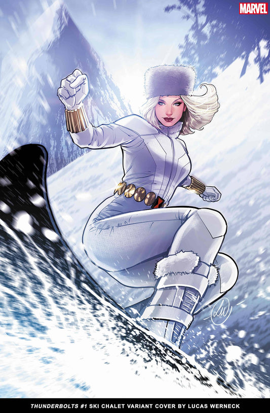 PREORDER 6/12/23 THUNDERBOLTS #1 LUCAS WERNECK SKI CHALET VAR