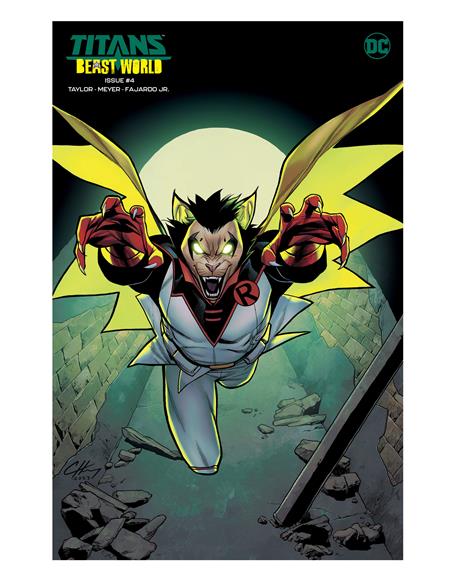 PREORDER 9/1/24 TITANS BEAST WORLD #4 (OF 6) CVR D CLAYTON HENRY LENTICULAR VAR