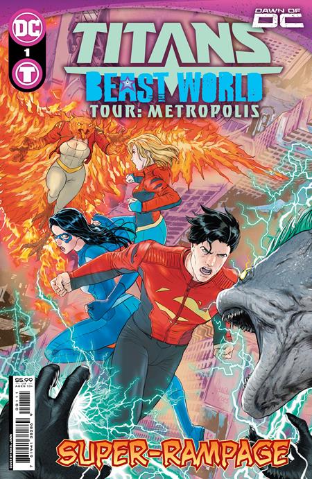 TITANS BEAST WORLD TOUR METROPOLIS #1 (ONE SHOT) CVR A MIKEL JANIN