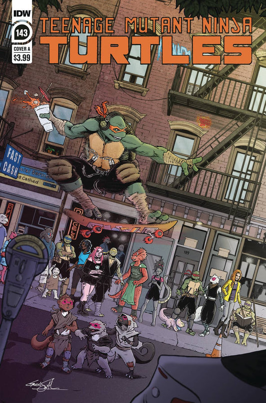 TEENAGE MUTANT NINJA TURTLES #143 CVR A SMITH