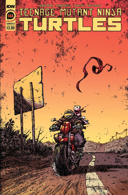 Teenage Mutant Ninja Turtles #144 Cover B Kevin Eastman & Sophie Campbell Variant