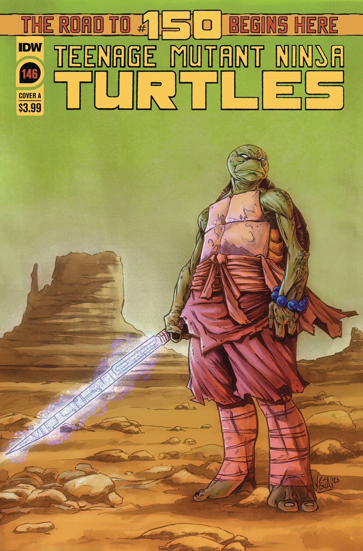 TEENAGE MUTANT NINJA TURTLES #146 CVR A VINCENZO FEDERICI