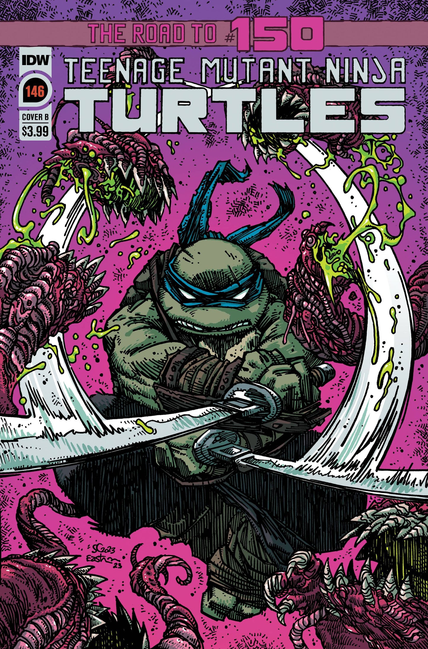 TEENAGE MUTANT NINJA TURTLES #146 CVR B KEVIN EASTMAN VAR