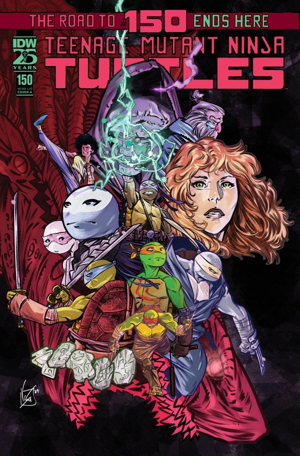 TEENAGE MUTANT NINJA TURTLES #150 CVR A VINCENZO FEDERICI - PREORDER 24/4/24