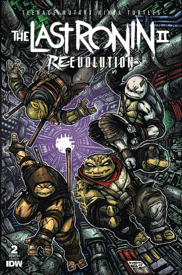 TEENAGE MUTANT NINJA TURTLES THE LAST RONIN II RE EVOLUTION #2 CVR B KEVIN EASTMAN