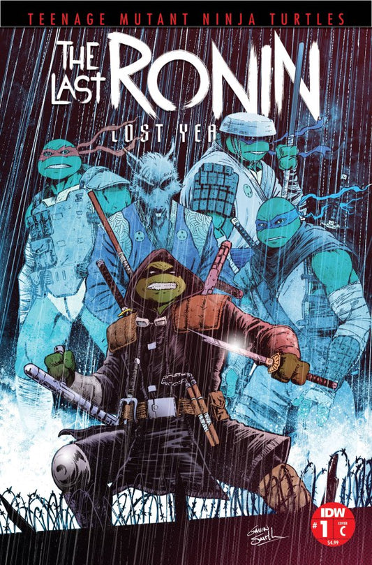 TEENAGE MUTANT NINJA TURTLES THE LAST RONIN THE LOST YEARS #1 CVR C SMITH VAR