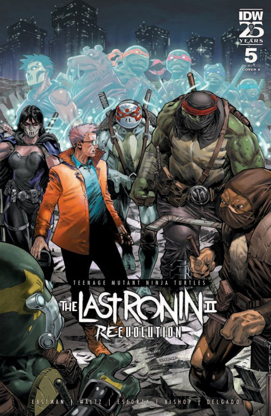 TEENAGE MUTANT NINJA TURTLES THE LAST RONIN II RE EVOLUTION #5 CVR A ESCORZAS