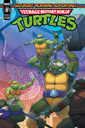 Teenage Mutant Ninja Turtles: Saturday Morning Adventures #3 Cover B Dan Schoening Variant