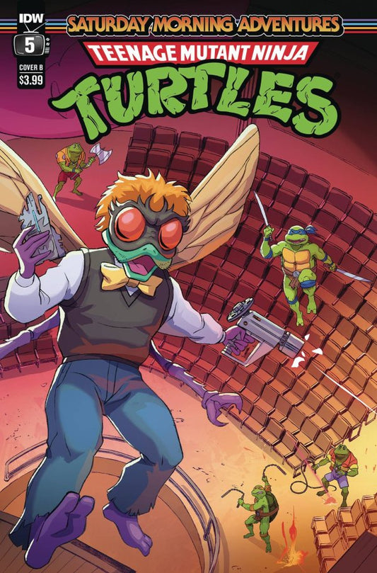 Teenage Mutant Ninja Turtles: Saturday Morning Adventures #5 Cover B Dan Schoening Variant