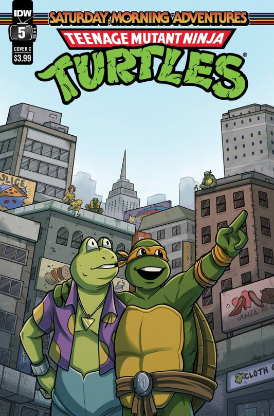 Teenage Mutant Ninja Turtles: Saturday Morning Adventures #5 Cover C Audrey Suntrup Variant