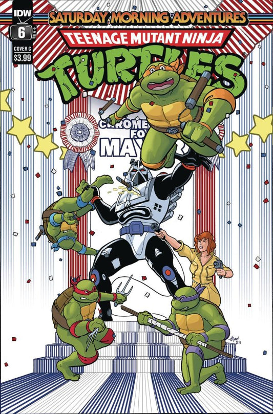 Teenage Mutant Ninja Turtles: Saturday Morning Adventures #6 Cover C Travis Hymel Variant
