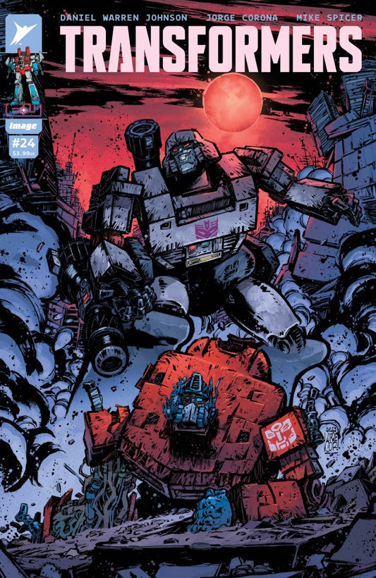 Transformers #24 Cover B Jorge Corona Variant  - PRE-ORDER ETA 10/9/25
