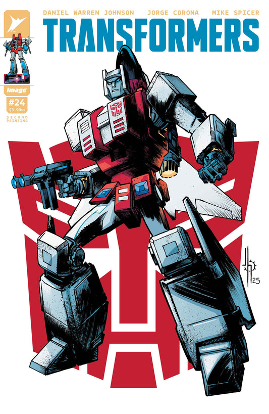 Transformers #24 2nd Printing Jason Howard Autobot - DUE 29/10/25