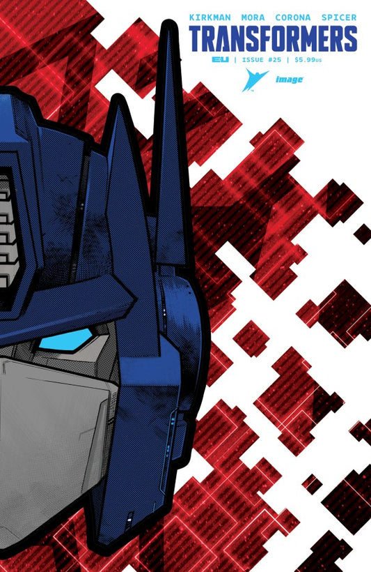 Transformers #25 Cover J John Amor Mask Wraparound Die-Cut Foil Variant  - DUE 8/10/25