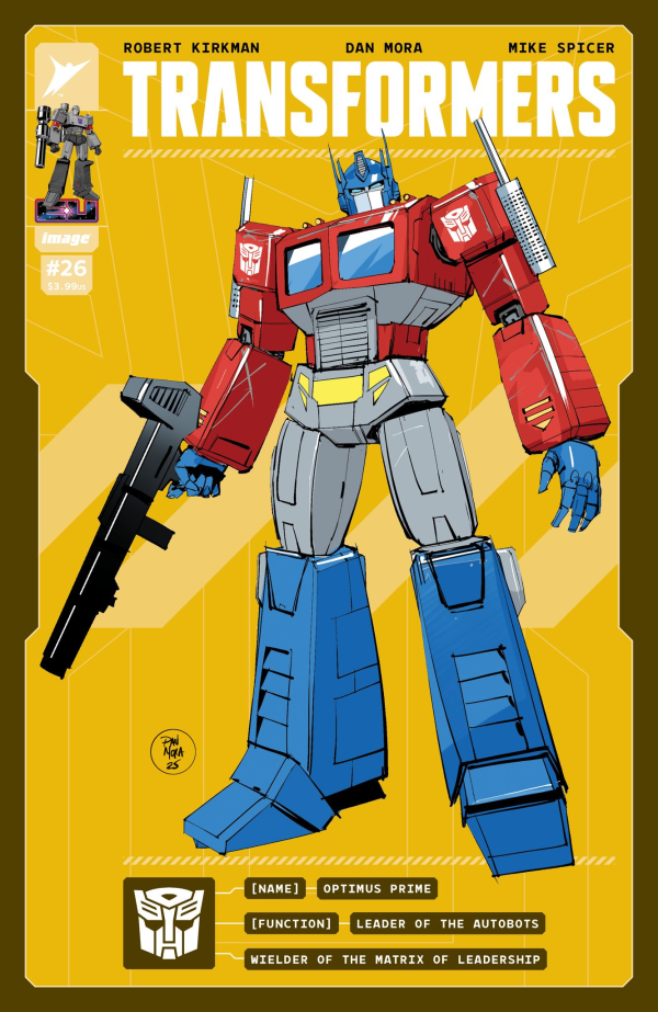 Transformers #26 Cover E 1:50 Dan Mora Variant  - DUE 12/11/25